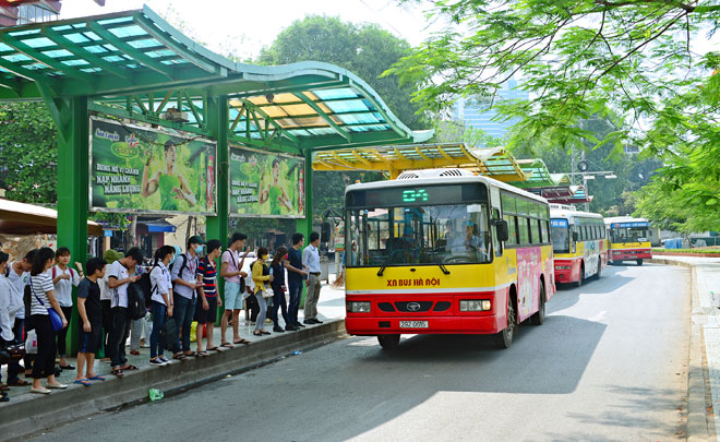 Hà Nội đề xuất xây 600 nhà chờ xe buýt tiêu chuẩn Châu Âu