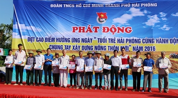 Tuổi trẻ Hải Phòng chung tay xây dựng Nông thôn mới