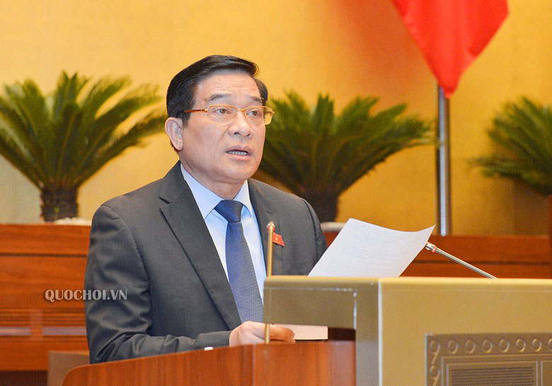 Chủ tịch Hội đồng Dân tộc của Quốc hội Hà Ngọc Chiến nhấn mạnh, đầu tư cho miền núi, cần tránh dàn trải. Ảnh QUOCHOI.VN