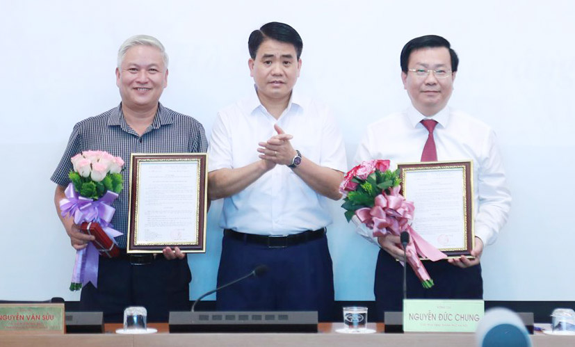 Ông Võ Nguyên Phong được bổ nhiệm làm Giám đốc Sở Xây dựng Hà Nội