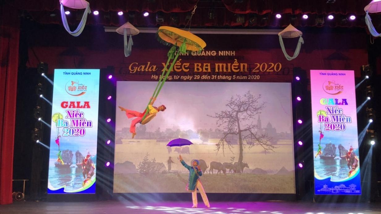 Ấn tượng đêm khai mạc Gala Xiếc ba miền tại Quảng Ninh