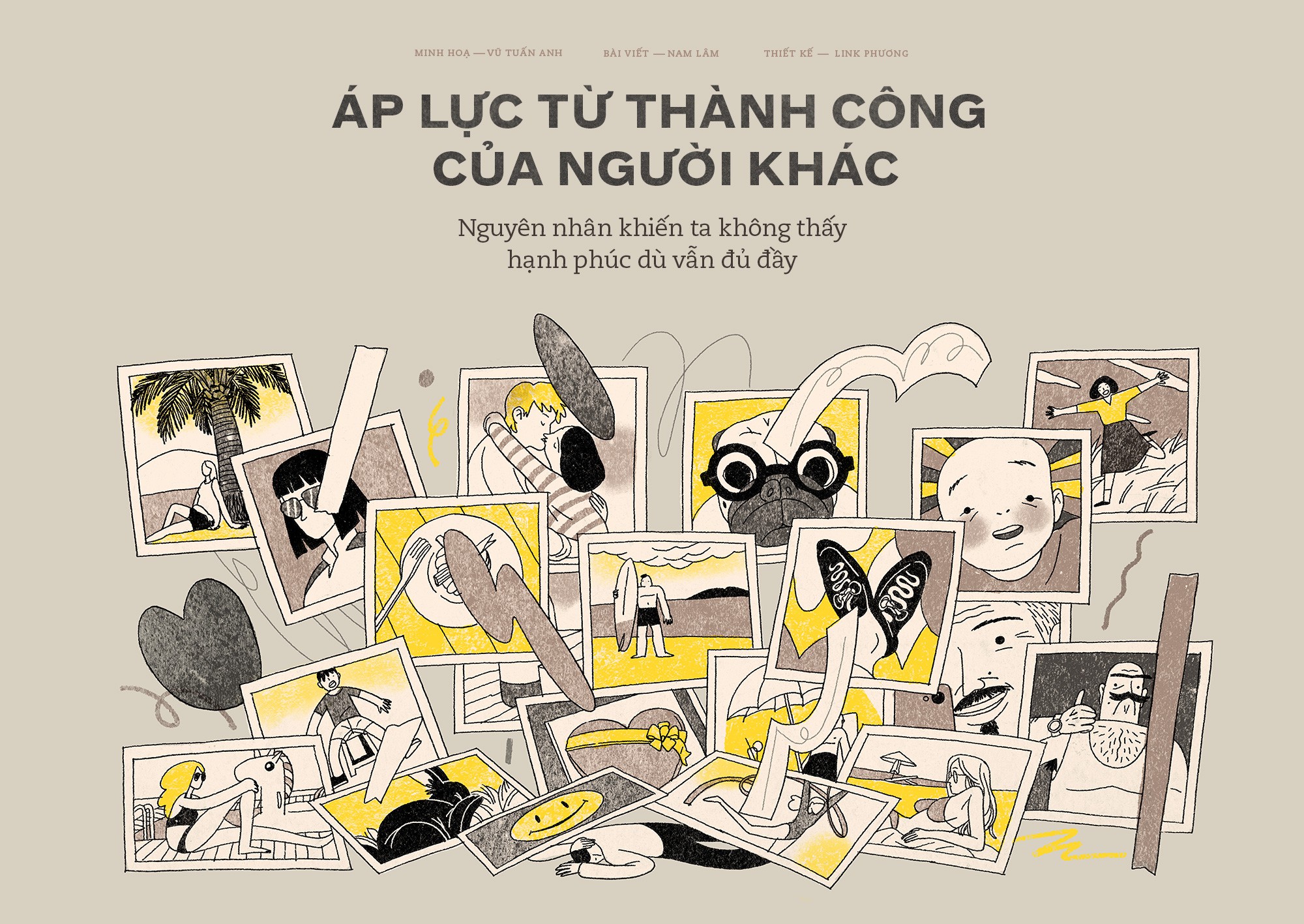 Áp lực từ thành công người khác: Nguyên nhân khiến ta không thấy hạnh phúc dù vẫn đầy đủ