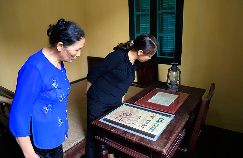 Căn phòng đơn sơ nơi Bác viết Lời kêu gọi toàn quốc kháng chiến