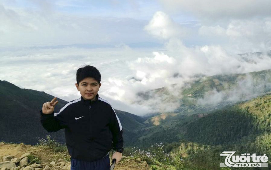 Quang Huy giữa biển mây