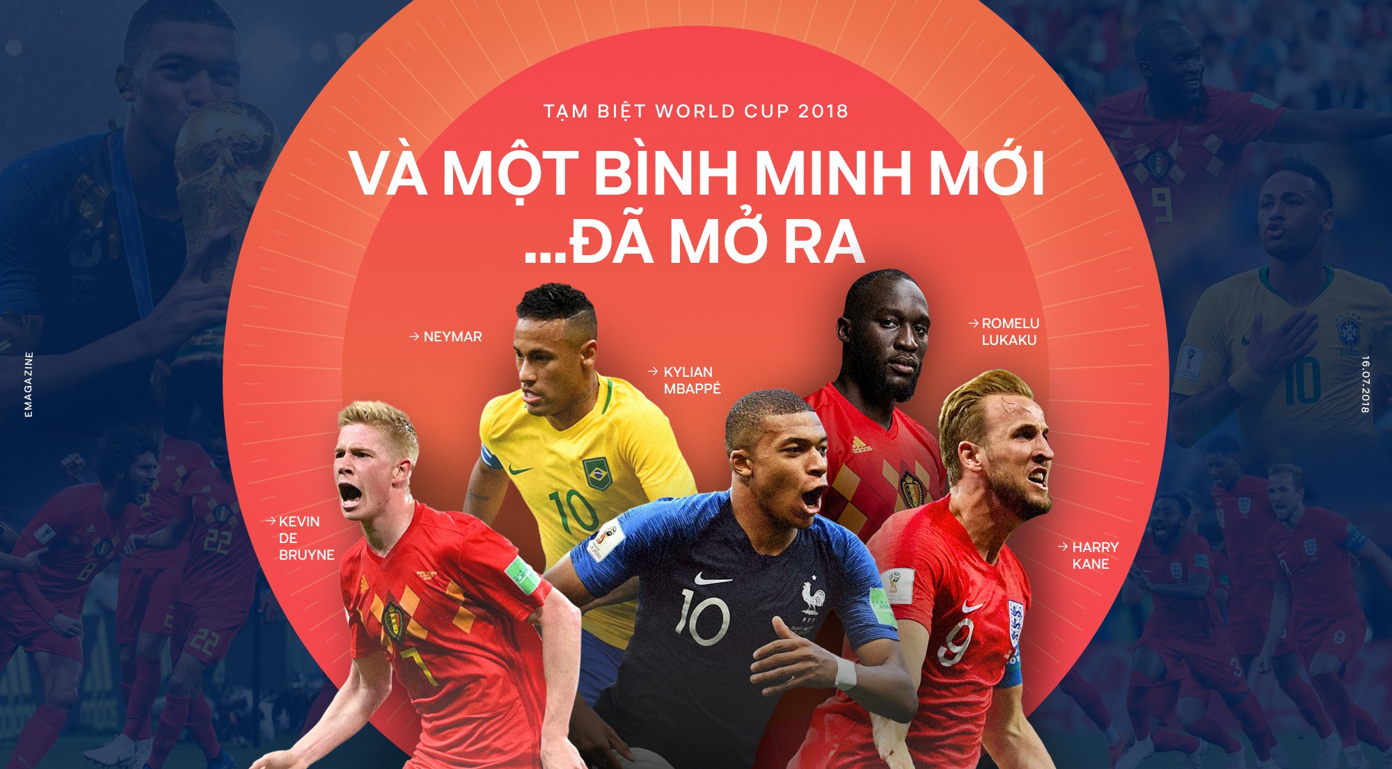 Tạm biệt world cup 2018, và bình minh mới...đã mở ra
