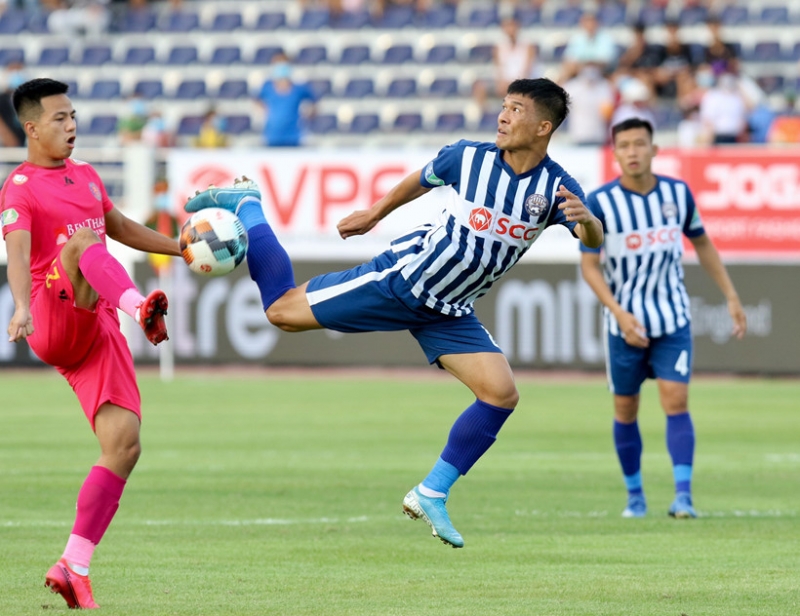 Bà Rịa Vũng Tàu gây bất ngờ khi đánh bại một đội bóng đang chơi ở V-League.