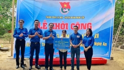 Tuổi trẻ Thủ đô khởi công xây dựng Nhà nhân ái tặng hộ nghèo ở xã Nghi Xuân