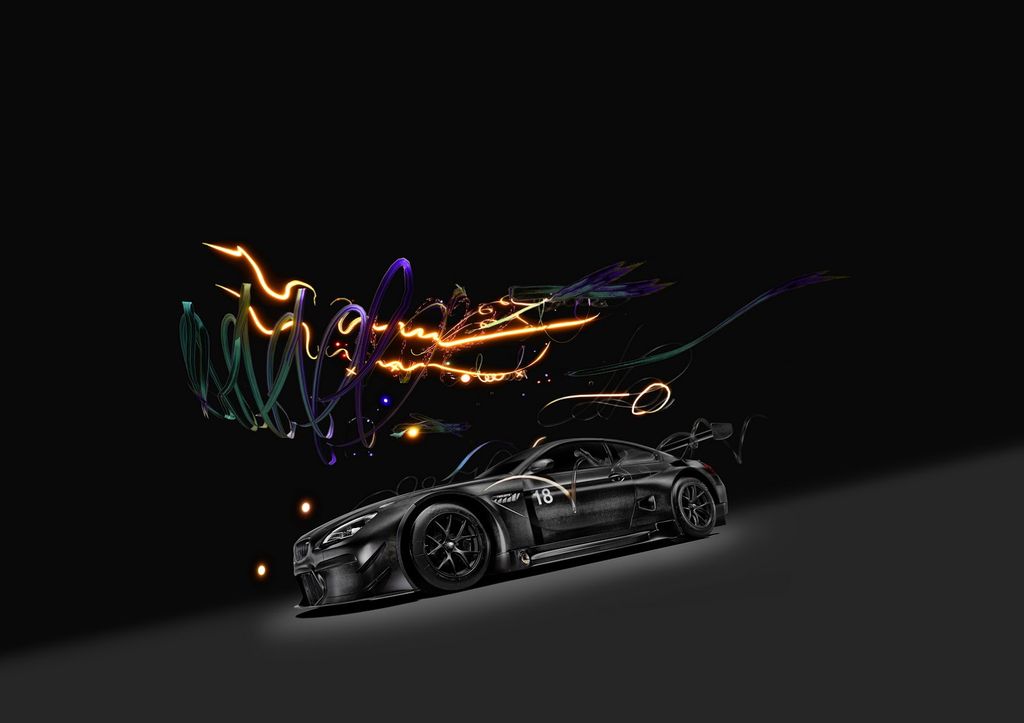 Chiếc xe nghệ thuật BMW M6 GT3 Art Car 2017 sẽ được đua tại FIA GT World Cup