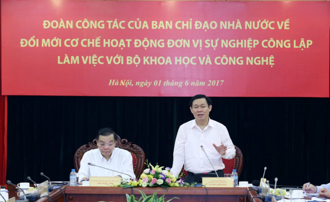 PTT Vương Đình Huệ: Đổi mới cơ chế không phải là dẹp bớt đi, mà là sắp xếp hợp lý