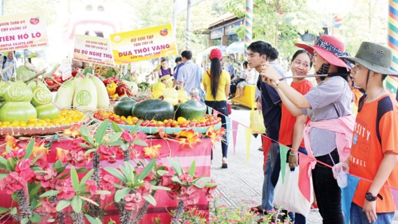 150 chủng loại hoa quả xuất hiện tại Lễ hội trái cây Nam bộ