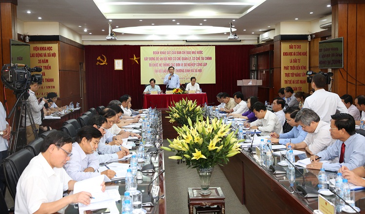 Sắp xếp mạng lưới với tinh thần giảm mạnh đầu mối, tinh giản tổ chức bên trong.
