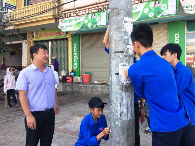 Huyện đoàn Thanh Trì ra quân Chiến dịch thanh niên tình nguyện Hè 2017