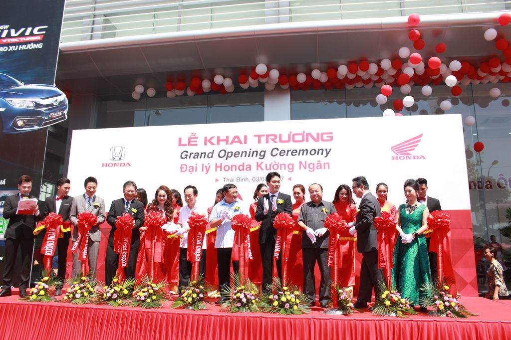 Honda Việt Nam khai trương Đại lý Ôtô đạt tiêu chuẩn 5S thứ 19 trên cả nước