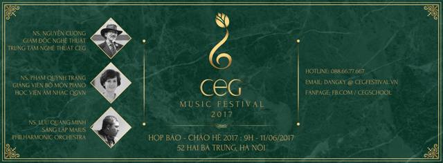 Khởi động chương trình CEG Music Festival 2017