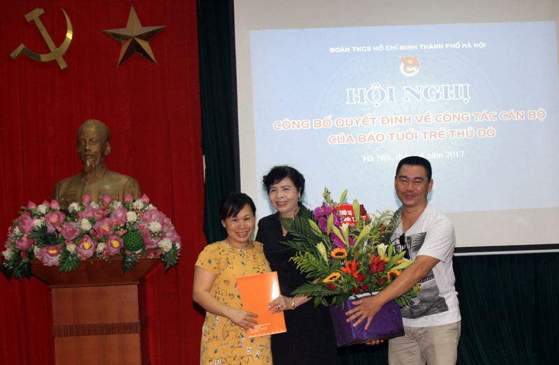 Thành đoàn Hà Nội công bố quyết định về công tác cán bộ Báo Tuổi trẻ Thủ đô