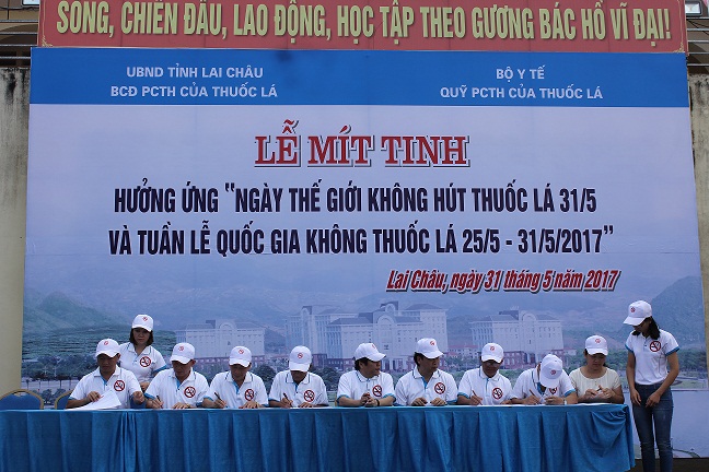 Phòng chống tác hại của thuốc lá tại Lai Châu:  Những chuyển biến tích cực