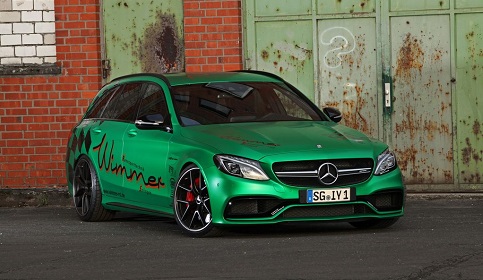 Mercedes-AMG C63 S Estate mạnh hơn siêu xe Ferrari F12tdf nhờ Wimmer
