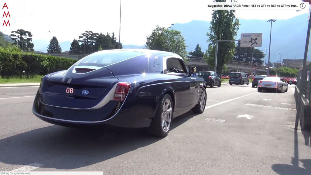 Ngắm Rolls-Royce Sweptail 13 triệu USD độc nhất vô nhị trên đất Pháp