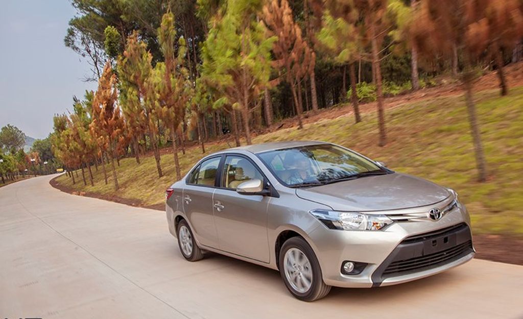 Toyota Vios trở lại vị trí 