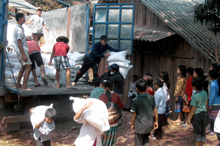 6 huyện nghèo tỉnh Hà Giang được hỗ trợ gạo