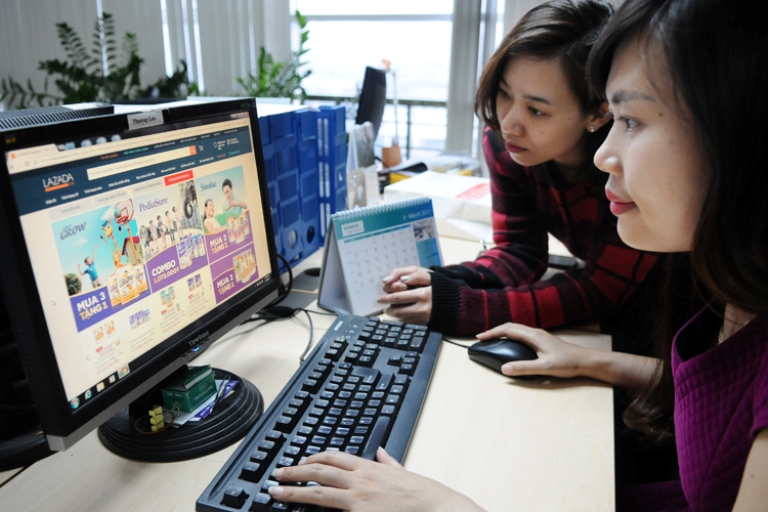 Việt Nam đứng thứ tư Châu Á - Thái Bình Dương về mua sắm trực tuyến