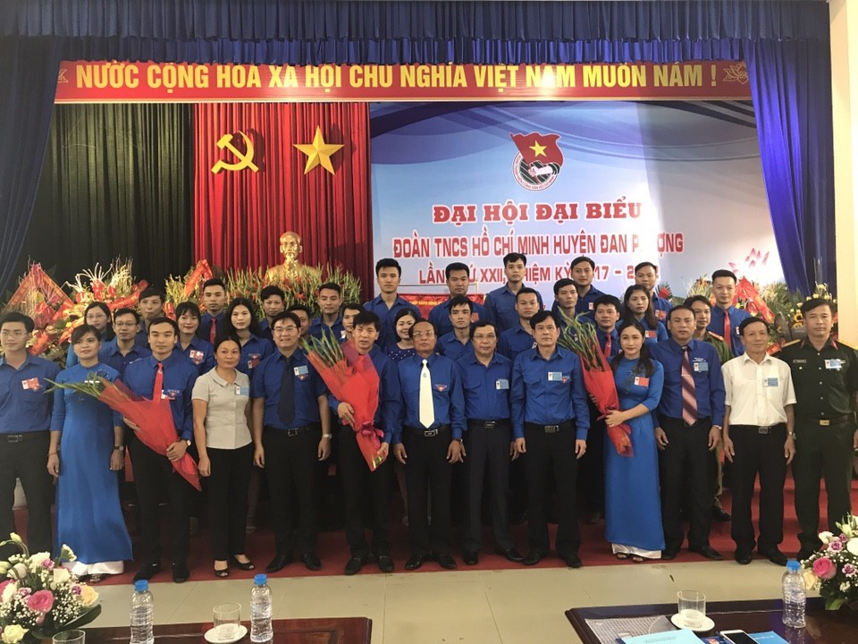 Đồng chí Vũ Đình Tuấn được bầu giữ chức danh Bí thư Đoàn Thanh niên huyện Đan Phượng