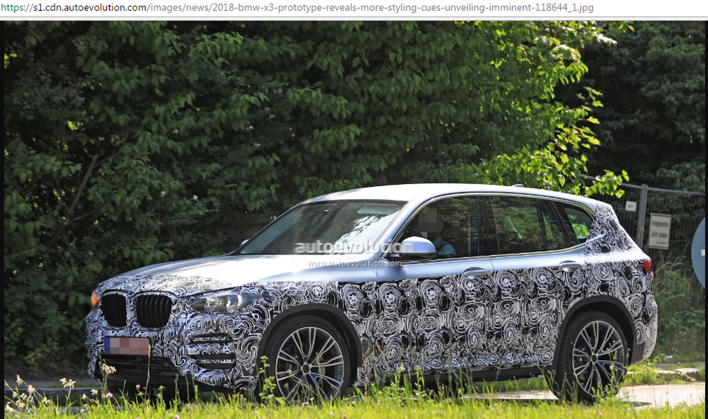 Nguyên mẫu thử nghiệm của BMW X3 2018 loại bỏ nhiều ngụy trang, chuẩn bị trình làng