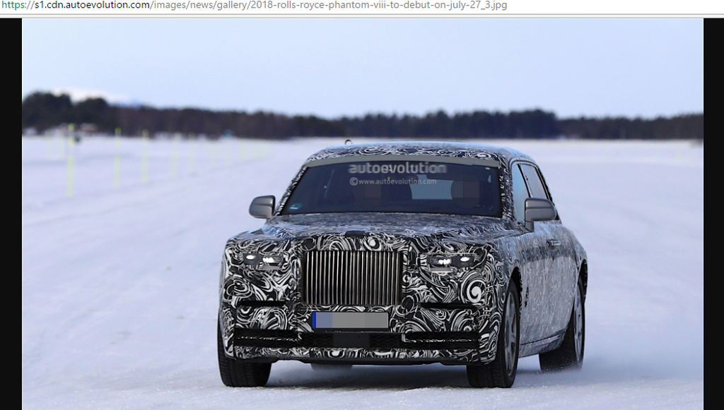 Rolls-Royce Phantom VIII 2018 sẽ chính thức được vén màn vào 27/7/2017