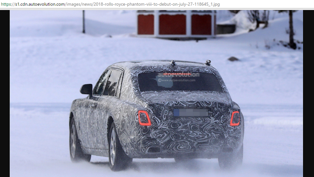 Rolls-Royce Phantom VIII 2018 sẽ chính thức được vén màn vào 27/7/2017