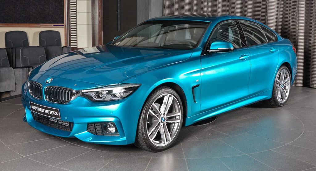 BMW 420i Gran Coupe hút mắt hơn với sắc xanh Snapper Rocks Blue