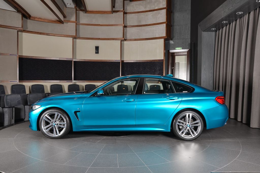 BMW 420i Gran Coupe hút mắt hơn với sắc xanh Snapper Rocks Blue