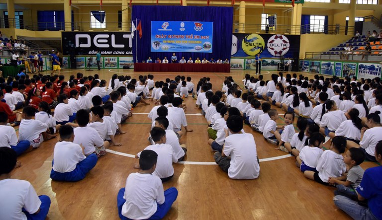 Tưng bừng Ngày Olympic Trẻ em tại Thanh Hóa