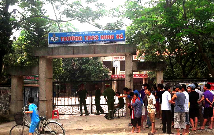 Bắc Ninh: Nghi vấn bảo vệ trường THCS Ninh Xá, huyện Thuận Thành bị sát hại dã man