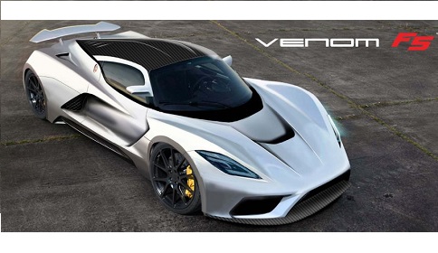 Hennessey Venom F5 đặt mục tiêu sẽ nhanh hơn cả Bugatti Chiron