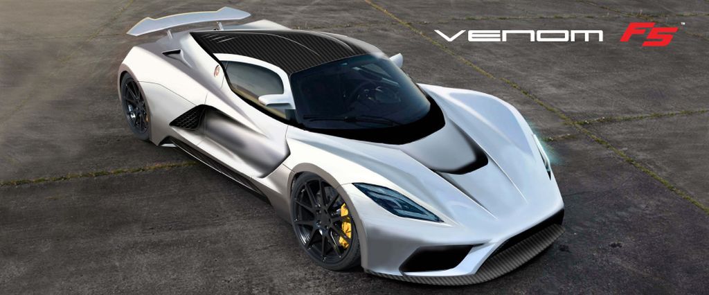 Hennessey Venom F5 đặt mục tiêu sẽ nhanh hơn cả Bugatti Chiron