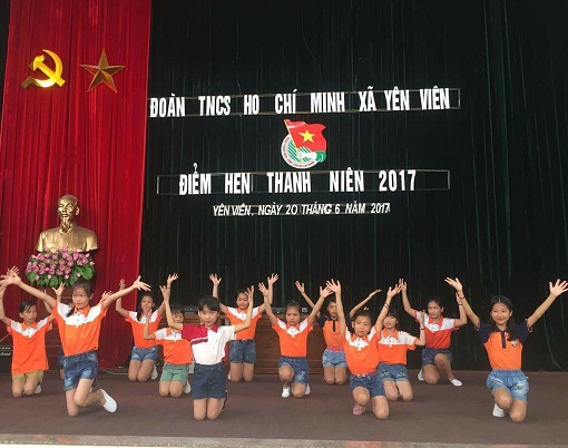 Điểm hẹn thanh niên Yên Viên: Sôi động và rực rỡ sắc màu