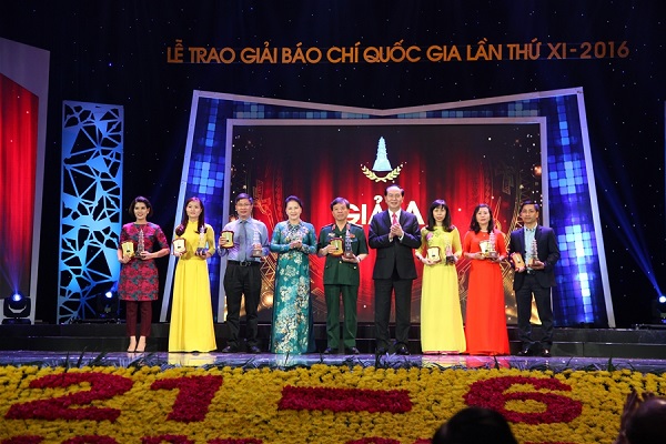 Trao Giải Báo chí Quốc gia lần thứ XI cho 95 tác phẩm xuất sắc