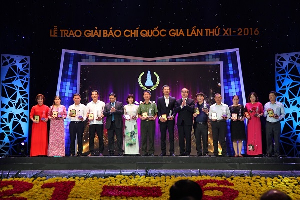 Trao Giải Báo chí Quốc gia lần thứ XI cho 95 tác phẩm xuất sắc