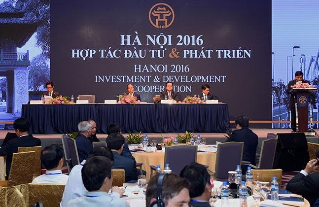 Hôm nay (25/6), TP Hà Nội tổ chức Hội nghị “Hà Nội 2017 – Hợp tác đầu tư và phát triển”
