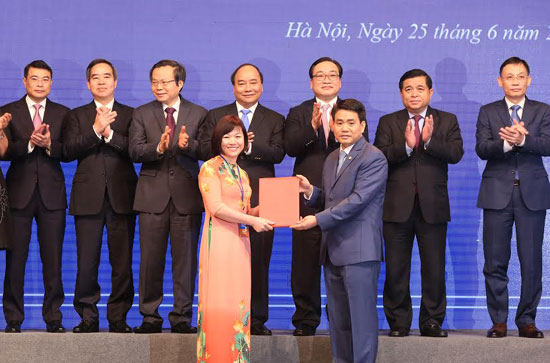 Chủ tịch Nguyễn Đức Chung kêu gọi doanh nghiệp đầu tư vào 136 dự án tại Hà Nội