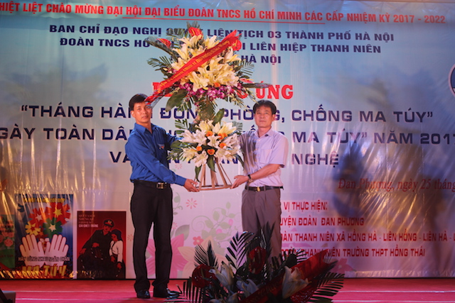 Huyện đoàn Đan Phượng hưởng ứng “Tháng hành động phòng chống ma túy”