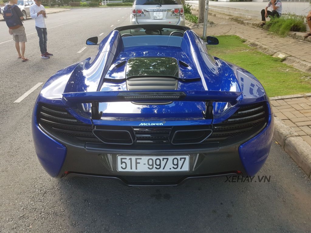 McLaren 650S Spider màu Aurora Blue nổi tiếng của Minh Nhựa bất ngờ về tay Cường Đô La