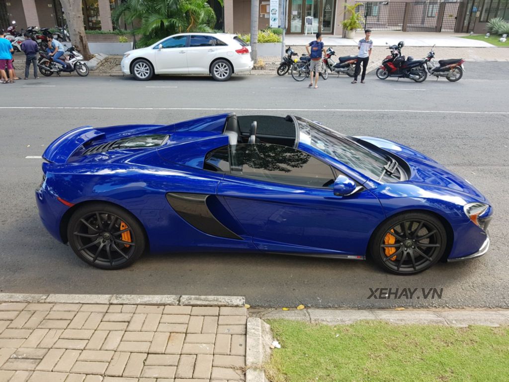 McLaren 650S Spider màu Aurora Blue nổi tiếng của Minh Nhựa bất ngờ về tay Cường Đô La