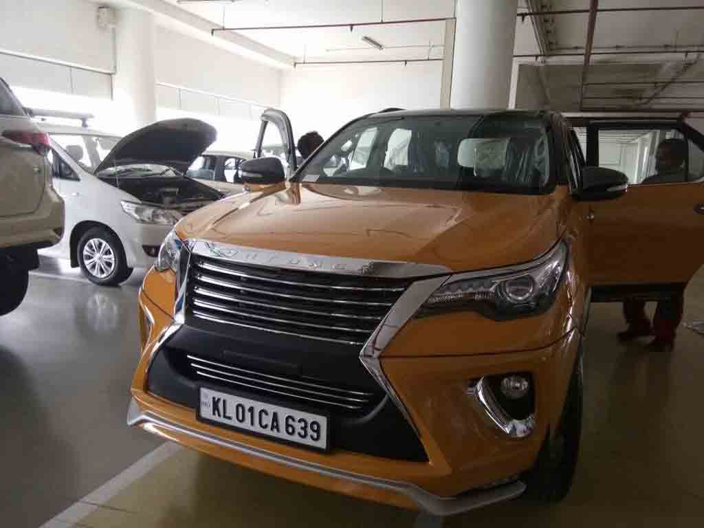 Toyota Fortuner tại Ấn Độ được nhận gói bodykit Nippon mới