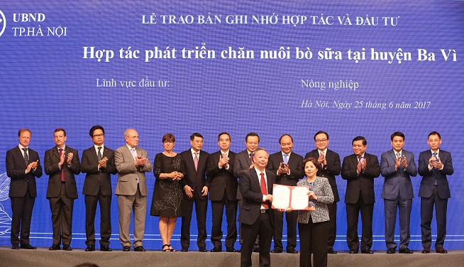 Vinamilk đồng hành cùng sự phát triển của Thủ đô Hà Nội