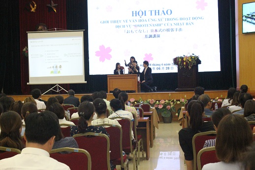 Hà Nội: Giới thiệu văn hóa ứng xử “Omotenashi” của Nhật Bản cho cán bộ, người làm du lịch, dịch vụ