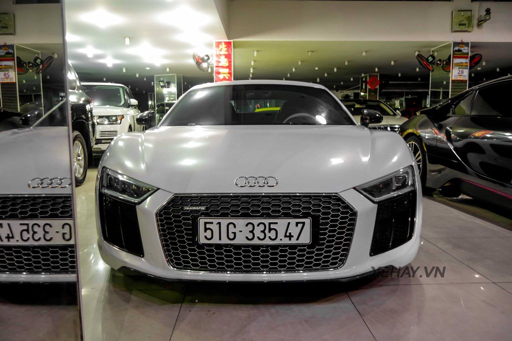 Bắt gặp Audi R8 V10 Plus đổi 