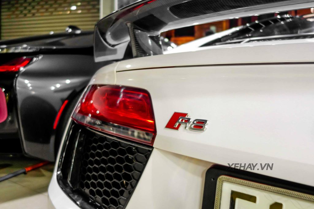 Bắt gặp Audi R8 V10 Plus đổi 