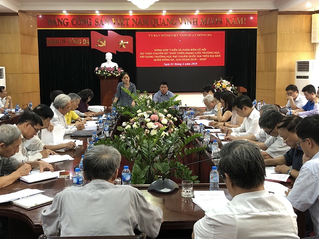 Quận Đống Đa xây dựng mạng lưới trường học theo hướng hiện đại hóa