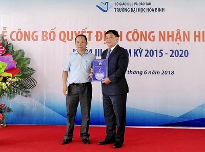 PGS.TS Tô Ngọc Hưng trở thành tân Hiệu trưởng Đại học Hòa Bình